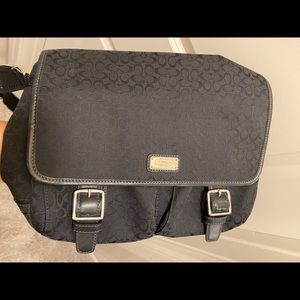 Used coach black bag